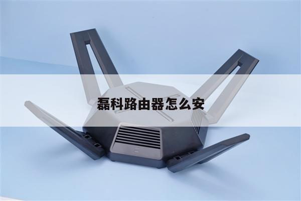 磊科路由器怎么安